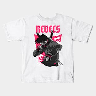 Anime Ninja Rebel Kids T-Shirt